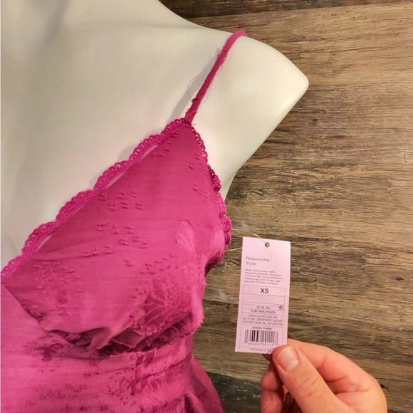 Wild Fable Fuchsia Layered Mini Dress - Picture 3 of 13